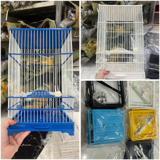  Lồng chim Hút mật tự ráp khung hút mật 21x33cm  khung cao  nan sít chất liệu nhựa  MS02  cao cấp 