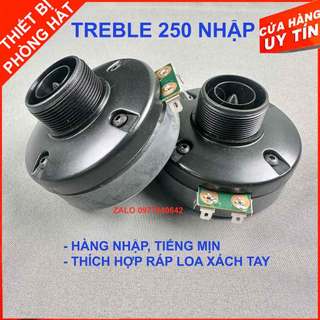 Loa trép 250 hàng nhập, tặng tụ 1.5uf, từ 80, treble kèn 250 tiếng mịn chống hú