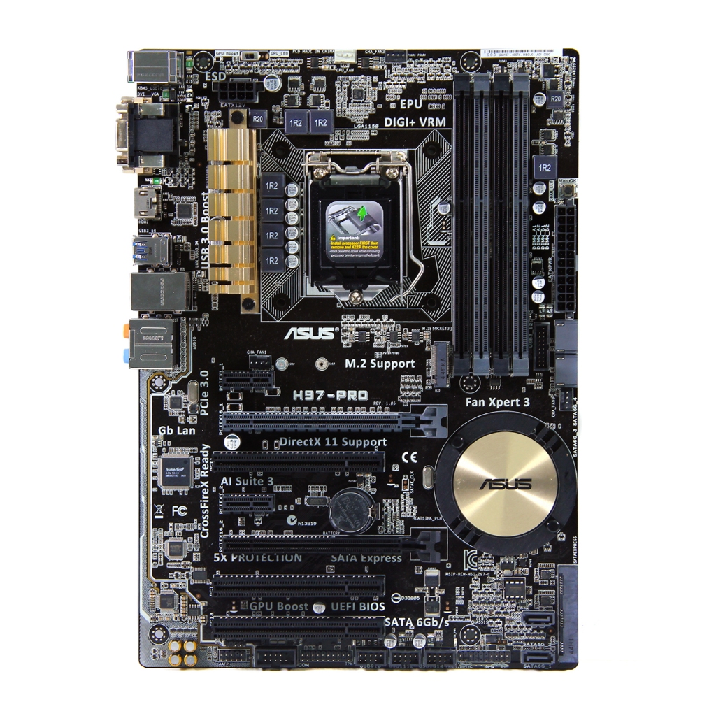 Mainboard ASUS H97-PRO mới trên 90% hàng nội địa nhật