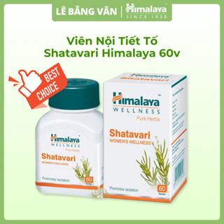 Shatavari Himalaya 60v Viên Uống Cân Bằng Nội Tiết Tố Nữ Xuất Xứ Ấn Độ Namaste | Lê Bằng Vân