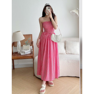 Vela Dress ( Đầm maxi trễ vai )
