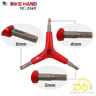 Lục giác 3 chấu xe đạp chữ Y 4 5 6 BIKE HAND YC-356Y