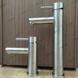 Vòi lavabo nóng lạnh, vòi rửa mặt nóng lạnh inox 304 loại 1 cao cấp