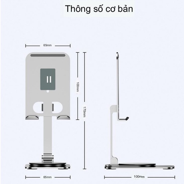 Giá Đỡ Điện Thoại Máy Tính Bảng Chất Liệu Kim Loại Siêu Mỏng Đế Chống Trượt [ MẪU 2025) | BigBuy360 - bigbuy360.vn