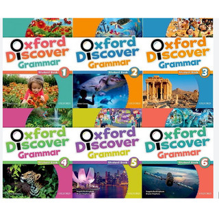 Trọn bộ oxford discover grammar 1 đến 5 cho bé