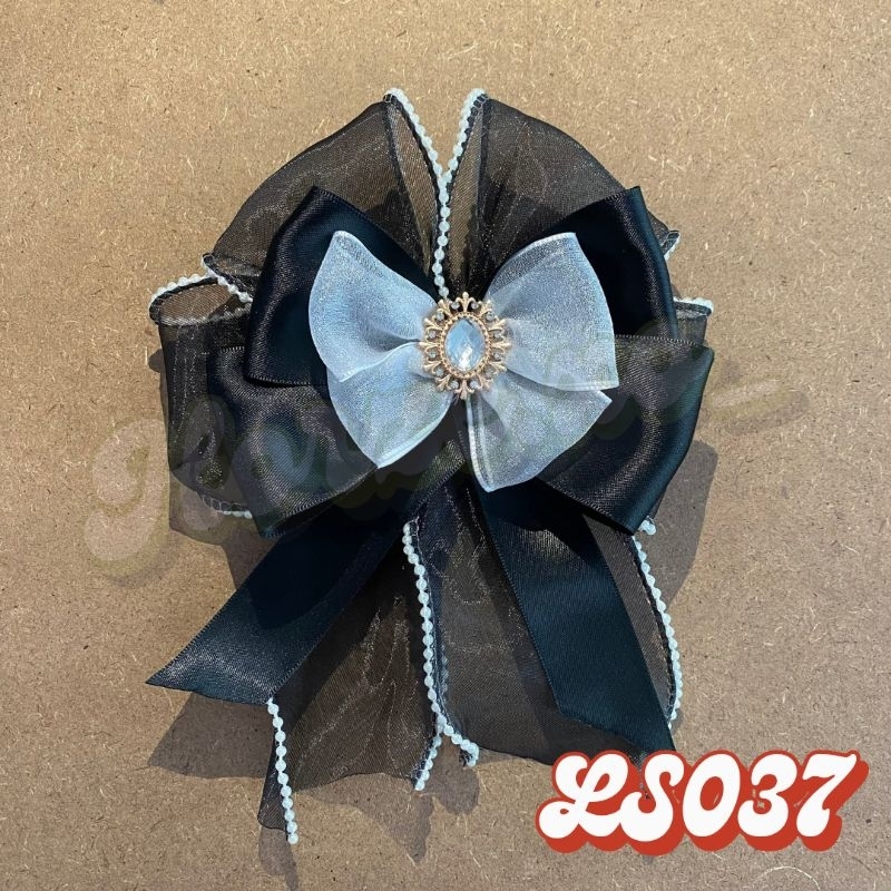 Nơ lightstick tone đen cho lightstick EXO/BTS/Blackpink/NCT/Senventeen/IVE/Treassure/Shinee/STRAY KI