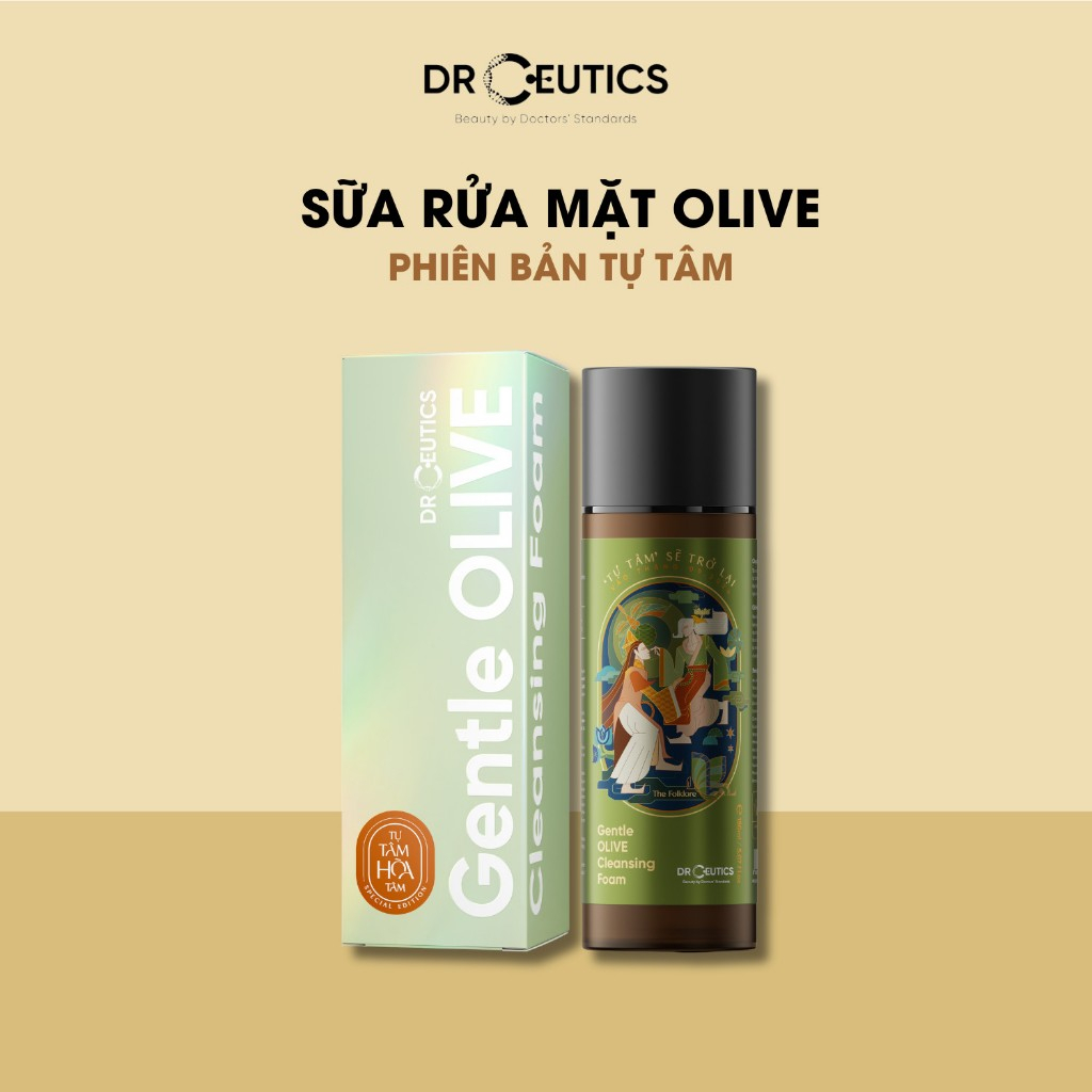 DRCEUTICS Sữa Rửa Mặt Làm Sạch Sâu Cho Mọi Loại Da Gentle Olive Cleansing Foam 150ml | BigBuy360 - bigbuy360.vn