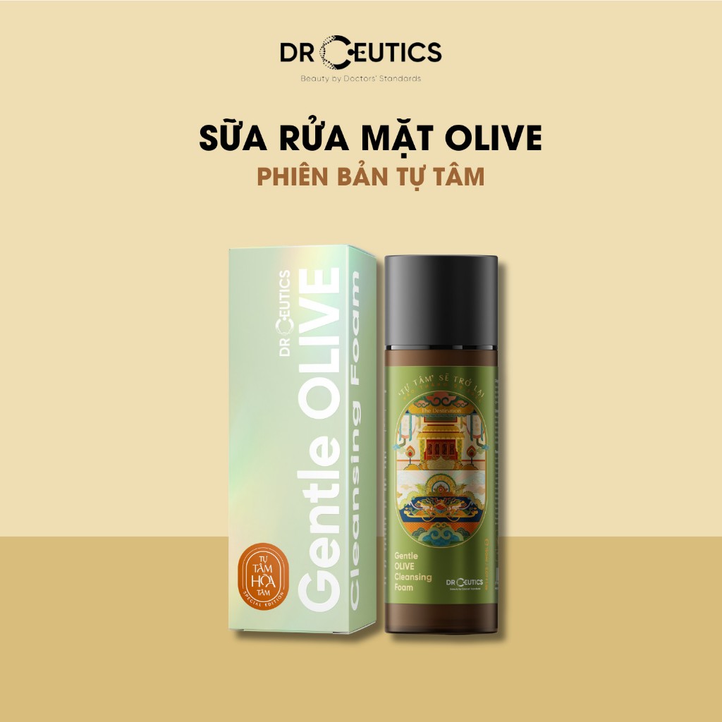 DRCEUTICS Sữa Rửa Mặt Làm Sạch Sâu Cho Mọi Loại Da Gentle Olive Cleansing Foam 150ml | BigBuy360 - bigbuy360.vn