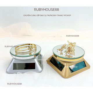 Đế xoay trang sức mặt gương cho shop Rubyhouse68
