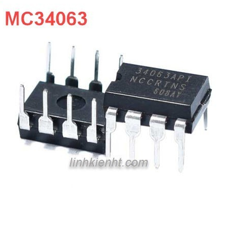 [10 CON] IC NGUỒN MC34063 MC34063A MC34063API DIP-8