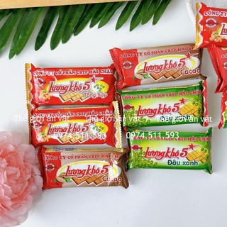 Lương khô hải châu 65g Ca cao/đậu xanh/tổng hợp