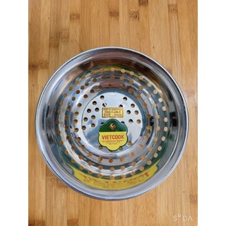 Rổ lỗ inox Vietcook chính hãng 20cm