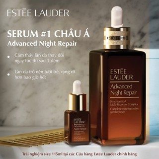   NEW 115ML - HÀNG CÔNG TY - TẶNG KÈM 1 CHAI 7ML  Serum ANR EL Advanced Night Repair - Cặp Đôi Travel Hoàn Hảo 