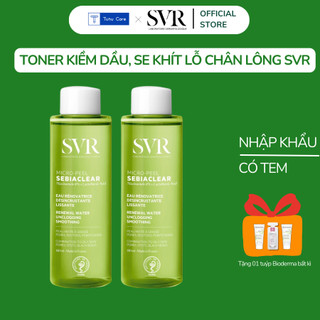 Nước cân bằng da svr sebiaclear micropeel 150ml dành cho da dầu mụn