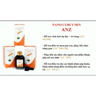 NANO CURCUMIN ANZ LỌ 30ml (viện Hàn Lâm)