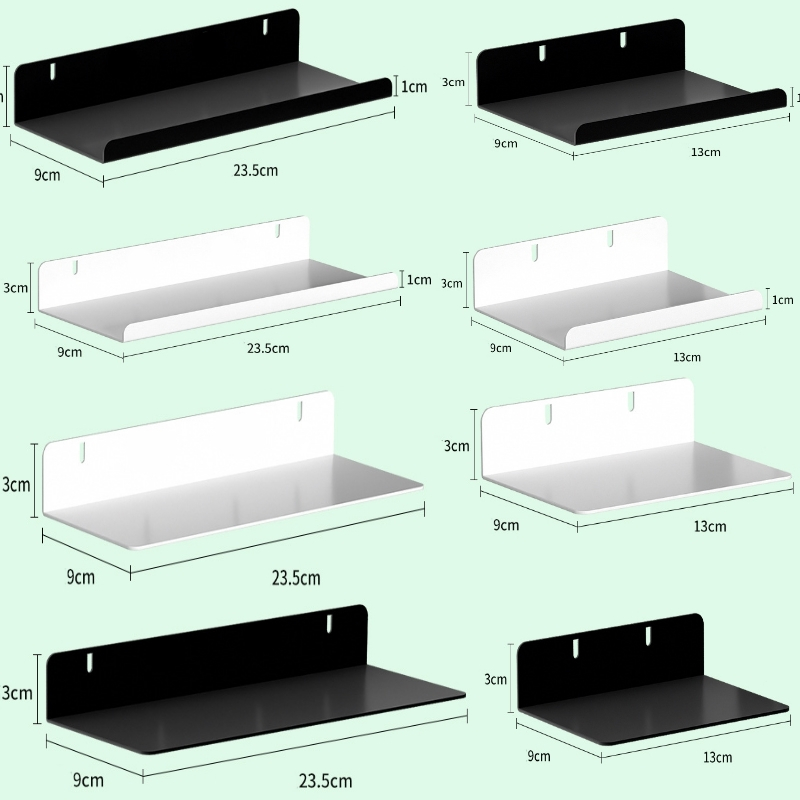 Kệ kim loại sơn tĩnh điện trơn kệ nhựa phụ kiện bảng pegboard gồm 2 màu đen và trắng | BigBuy360 - bigbuy360.vn