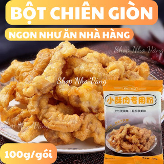 Bột chiên giòn siêu tiện dụng,ướp thịt, hải sản siêu giòn ngon 100g