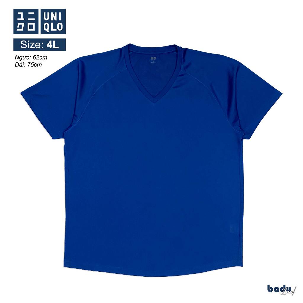 Áo thun Uniqlo 2hand size 4L