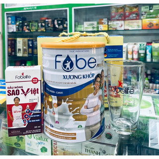[Chính Hãng] Sữa xương khớp FOBE MILK(900g) không ngấy, dùng được cho người tiểu đường Bổ sung Canxi, vitamin K2