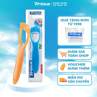 Dụng Cụ Cạo Lưỡi Trẻ Em Trisa Kid ( Compact )