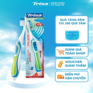 Bàn Chải Pin Trisa Young Edition Dành Cho Trẻ Em Nhập Khẩu Từ Thụy Sỹ