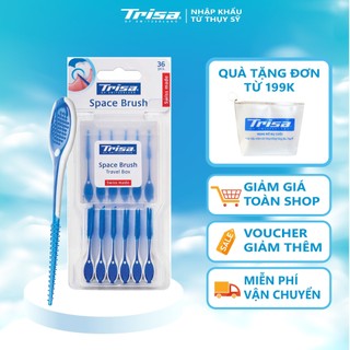 Tăm Nhựa Trisa Space Brush Giúp Cải Thiện Khả Năng Tiếp Cận Làm Sạch Răng