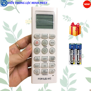  Điều khiển điều hòa LG E09SQ Inverter remote máy lạnh LG E09SQ - Tặng kèm pin 
