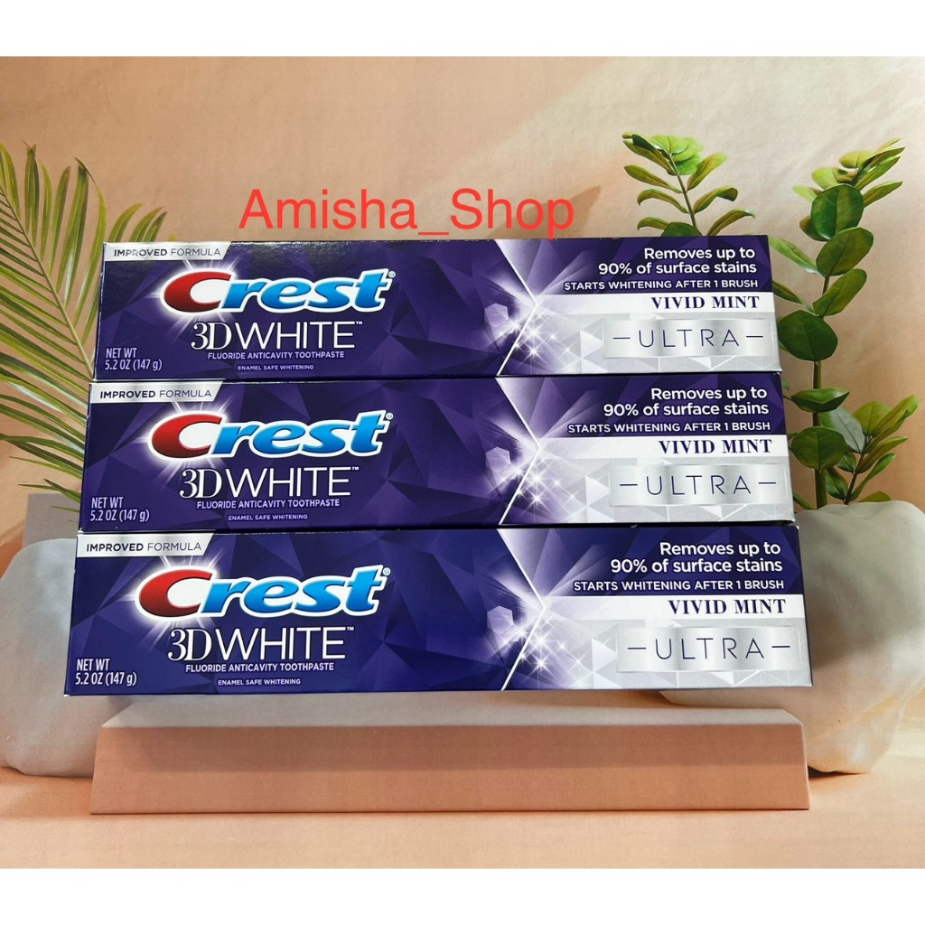 (158gr) Kem đánh răng Crest 3D White