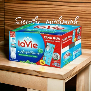  Thùng Nước Khoáng Lavie 24 chai 500ml 