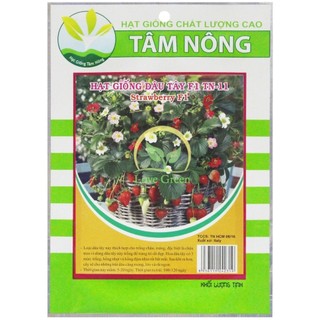 [Tâm Nông] Hạt Giống Dâu Tây Gói 10 Hạt