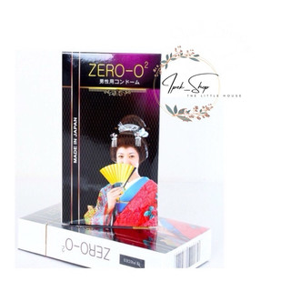 Bao cao su ZERO -O2 siêu mỏng trơn 0,02mm - Hộp 10 Pcs - Nhật Bản - Ipek_Shop