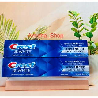 Kem đánh răng Crest 3D White Advanced Whitening (147g) của Mỹ