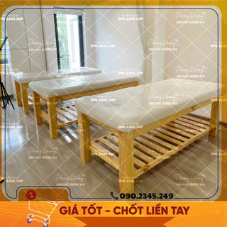 🔥 Giường Gỗ Massage,Giường Spa Chân Gỗ, Giừờng Massage Trị Liệu