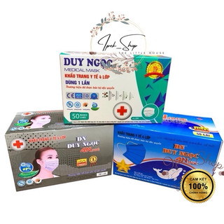Khẩu trang y tế DUY NGỌC 4 lớp - Ipek_Shop