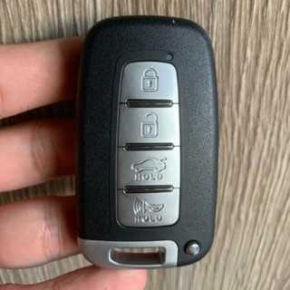 Vỏ remote smartkey xe Huyndai Santafe