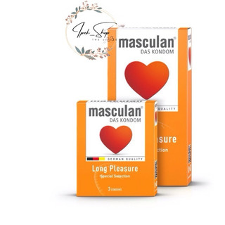 Bao cao su MASCULAN Đức gân gai kéo dài thời gian - Hộp 10 Pcs - Ipek_Shop