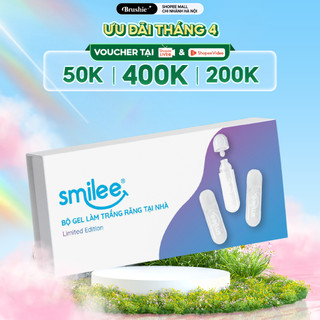 Bộ 3 ống gel  làm trắng răng Smilee Chính hãng