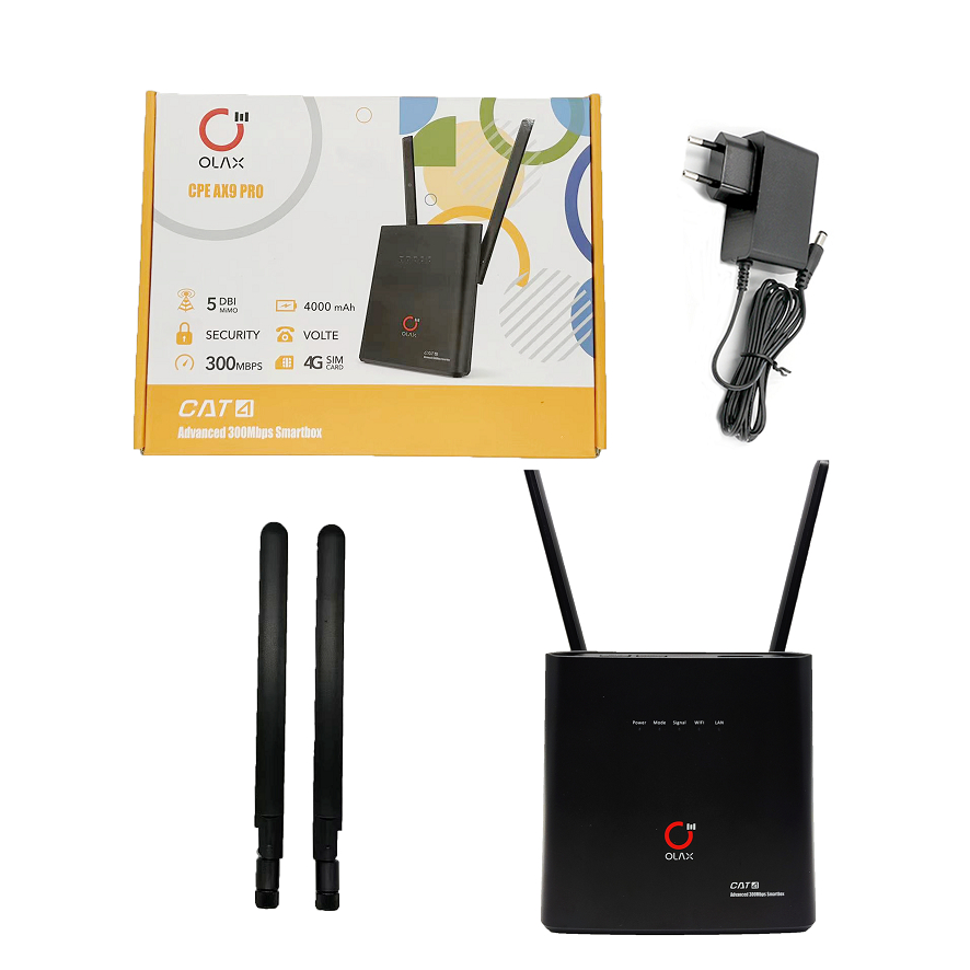 Phát Wifi từ sim 4G Olax AX9 Pro/ AX8 pro và Phát Wifi Từ Sim Huawei E5573. LKP