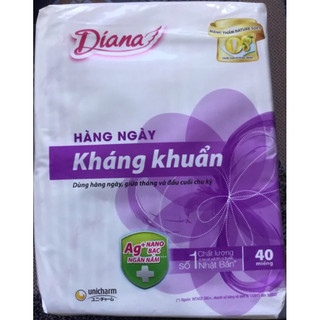 - combo 6 gói băng vệ sinh diana sensi hàng ngày kháng khuẩn 40 miếng