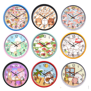 Đồng hồ treo tường molang DHTI10 cute dễ thương 13 đến15cm
