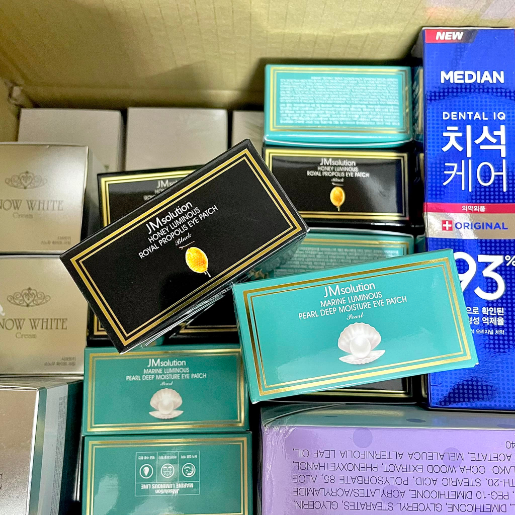 Mặt Nạ Mắt JM Solution Marine Luminous Pearl Deep Moisture Mask
