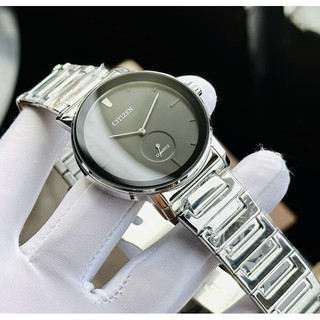 Đồng hồ nam dây thép citizen quartz be9180 52e