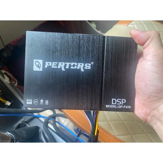   BH 12 th  Amply DSP QPertors Germany âm thanh tuyệt đỉnh 4 kênh x 50W tặng dây cắm theo yêu cầu 