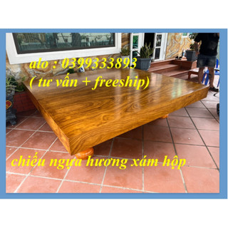 Bộ sập chiếu ngựa gỗ hương xám đóng hộp