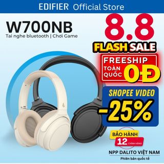 Tai nghe bluetooth edifier wh700nb chụp tai chống ồn chủ động | phát nhạc 68 giơ·- bảo hành 12 tháng