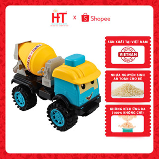  Tổng Hợp Xe mô hình đồ chơi công trình cho bé  xe ben xe lu xe chở đá,...  chất liệu nhựa nguyên sinh an toàn cho bé 