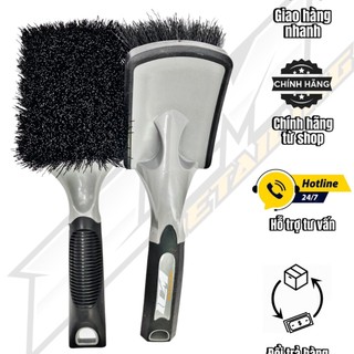 Bàn chải chà bánh icm detailing chính hãng dành cho xe máy và ô tô chuyên nghiệp