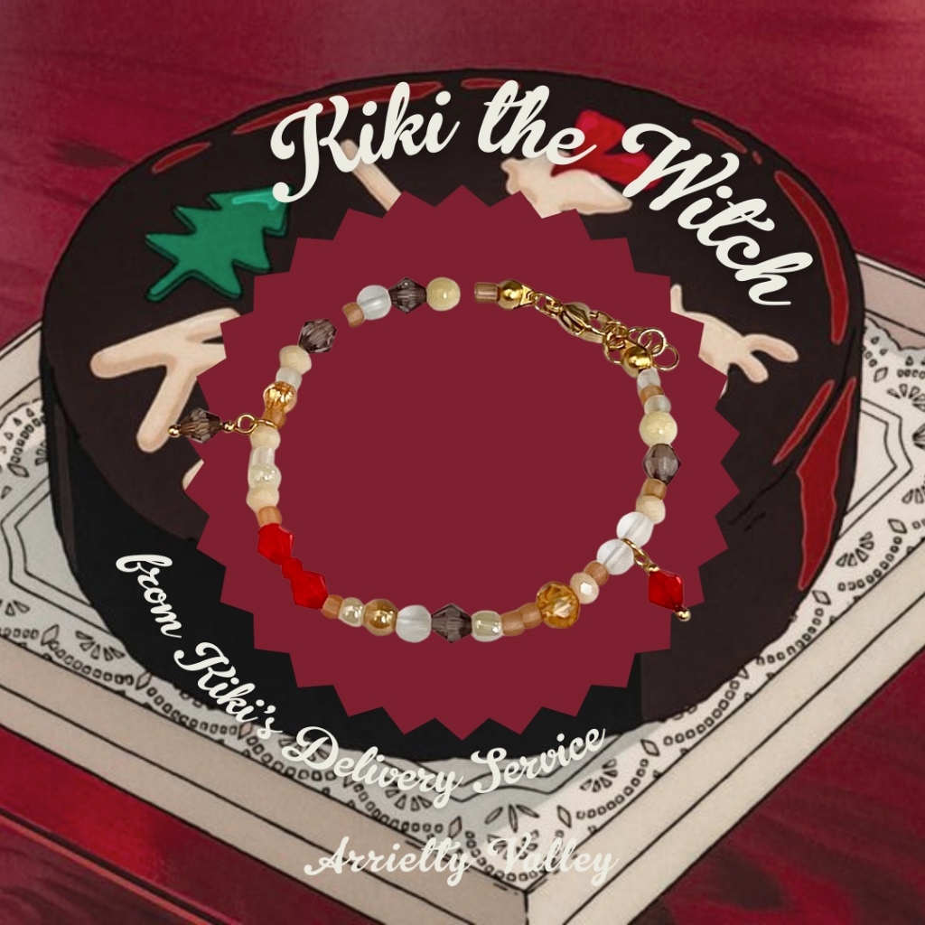 Vòng tay Arrietty Valley Kiki Delivery Service handmade thép không gỉ