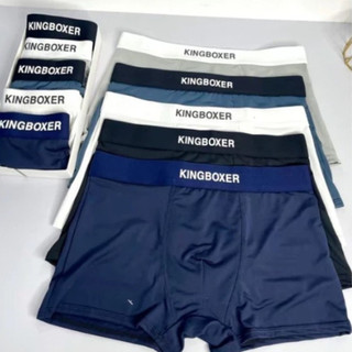Combo 5 quần lót sịp nam cao cấp chất thun lạnh co giãn 4 chiều kháng khuẩn thương hiệu Kingboxer
