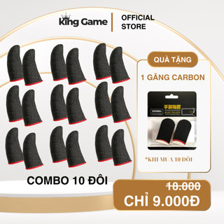 COMBO10 Đôi găng tay chơi Game, bao tay chơi Game thế hệ mới, sợi dệt siêu nhạy, kháng mồ hôi.